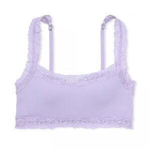 Victorias Secret Lilac lace bra top size Small